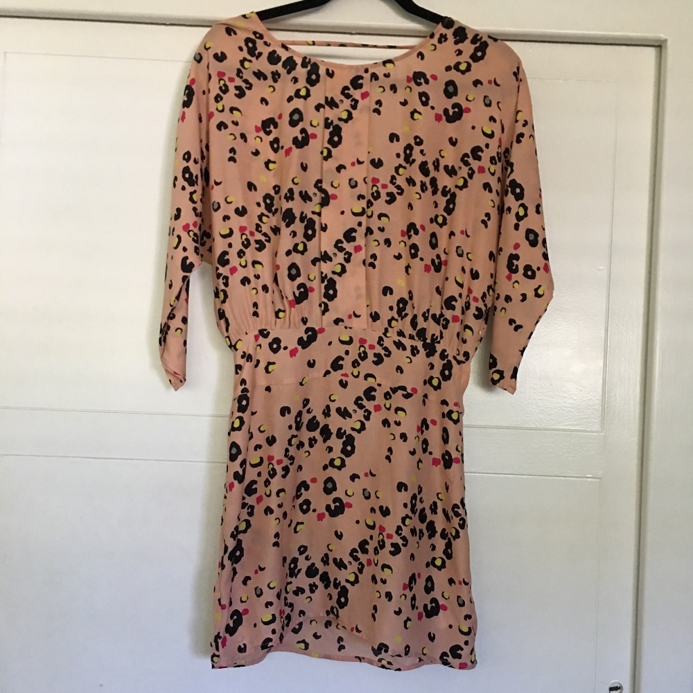 Silence & Noise leopard mini dress